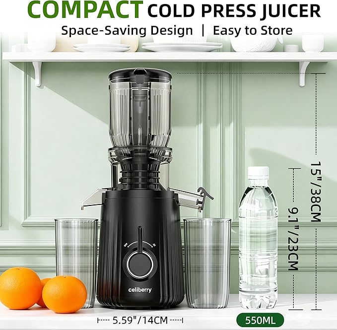 Extractor Jugos Prensado Frío Boca Ancha 110V 250W miniatura 2