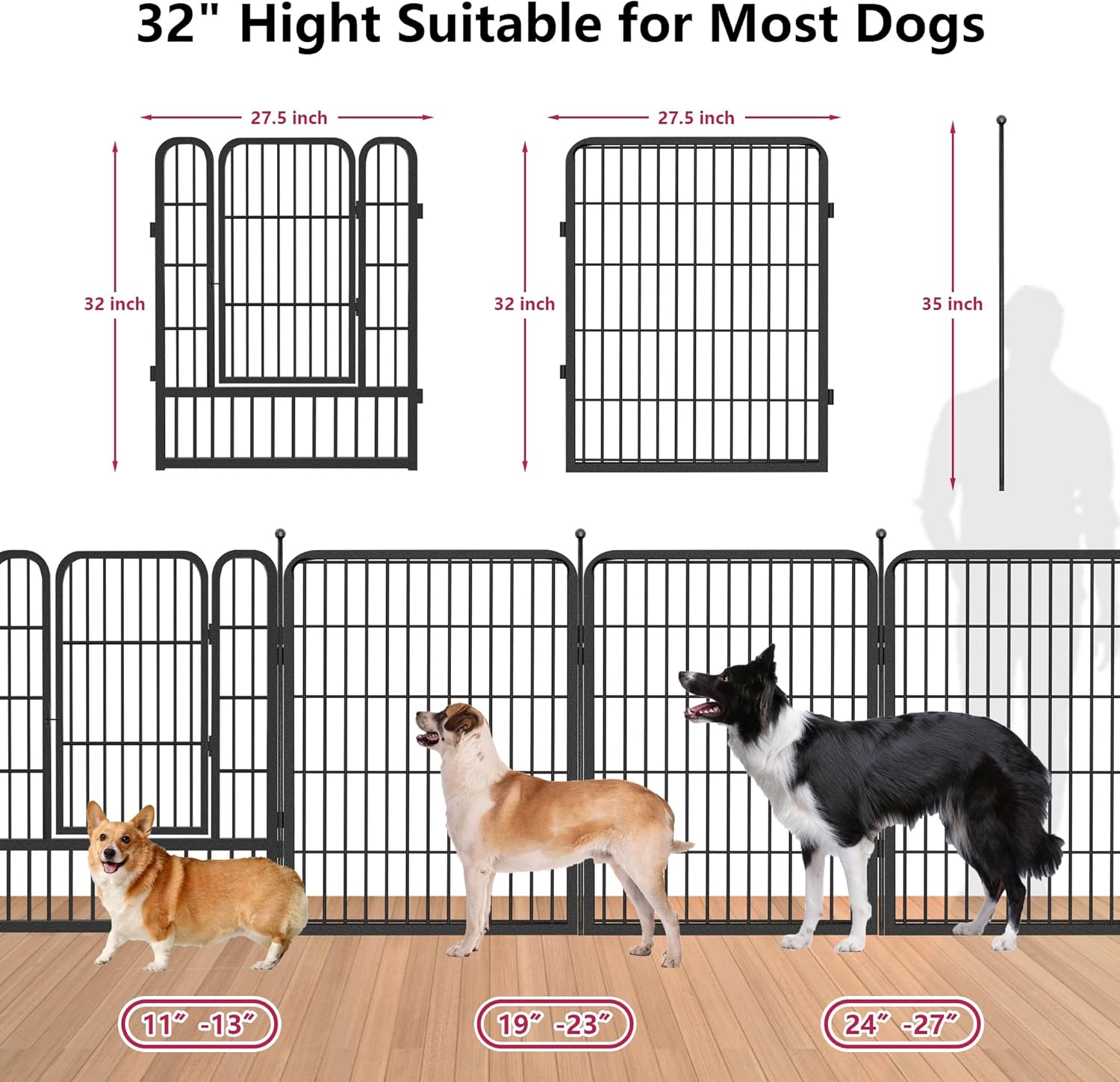 Ultimate Guide to the 32-Inch Portable Dog Playpen: Perfect Play Space for Your Furry Friends!