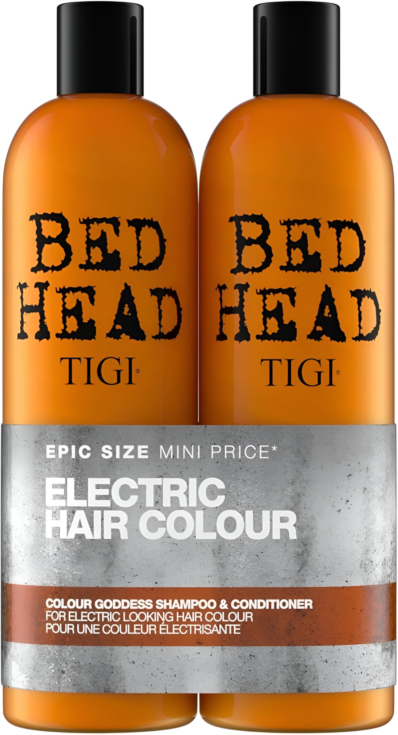 TIGI Bed Head Colour Goddess Shampoo and Conditioner for Coloured Hair, 2x750 ml