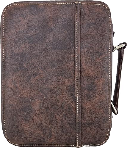 Miniatura 5 de Funda de transporte con versículos bordados de estilo occidental para mujer, con correa extra