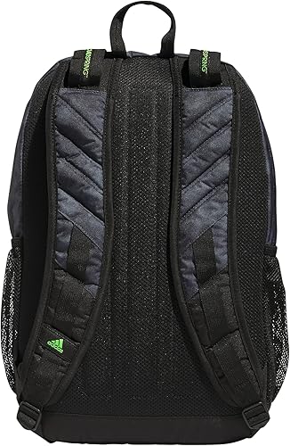 Miniatura 5 de adidas Mochila Prime 6, Stone Wash CarbonLucid Lime Green, Mochila Prime 6