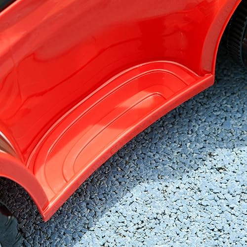 Miniatura 8 de Qaba Auto de empuje para niños de 1 a 3 años, auto deslizante 3 en 1, auto de empuje de pie a piso para bebé con mango extraíble, música, bocina,