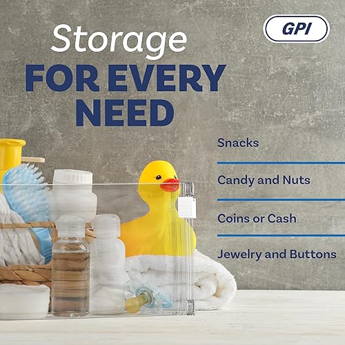 Vista 58 de GPI - Bolsas de almacenamiento de alimentos jumbo con cremallera deslizante, 12 x 15 pulgadas, 3 mil resistentes, extra grandes, fuertes y duraderas