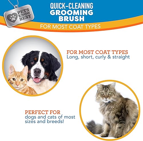 Miniatura 4 de LUMO herramienta de limpieza profesional toda en una para perros y gatos, desenreda suavemente los nudos y quita el pelaje que está suelto, haz el