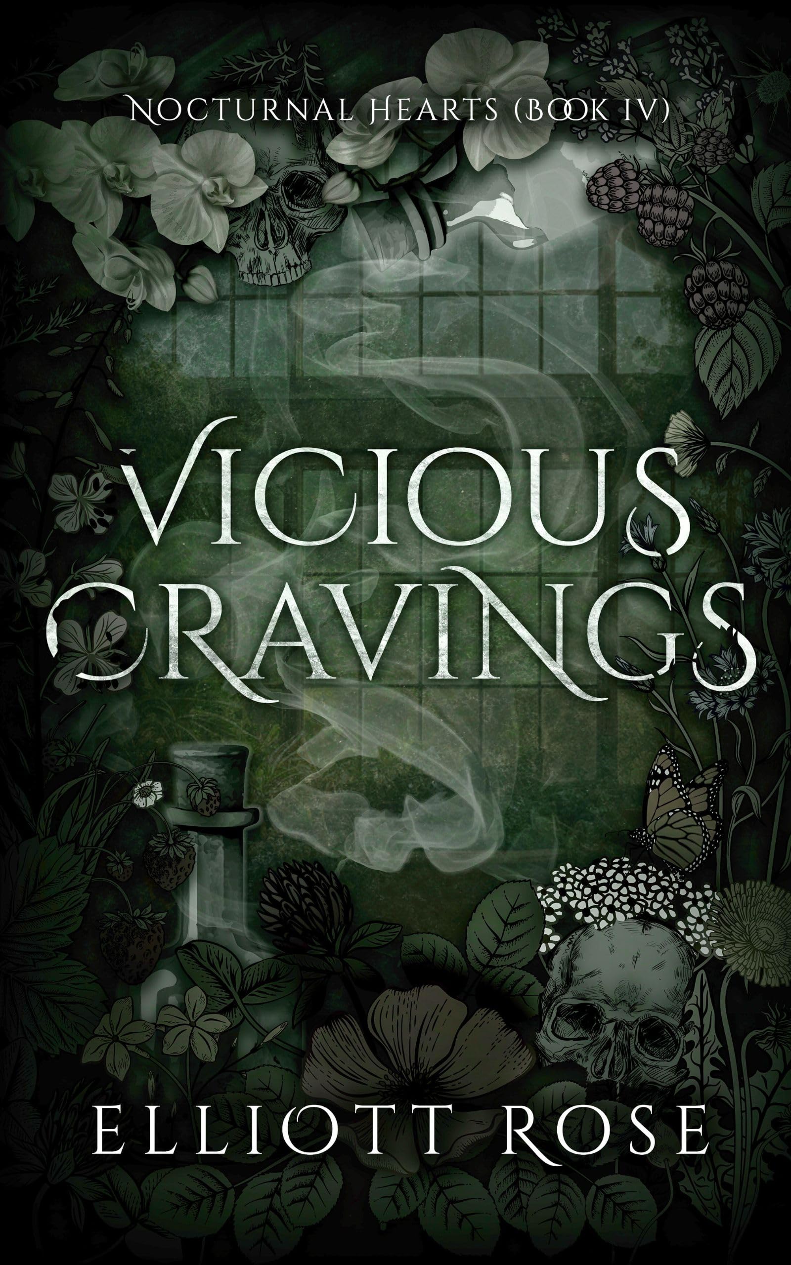 Vicious Cravings: MMF Vampire + Witch Paranormal Romance (Nocturnal Hearts Book 4)