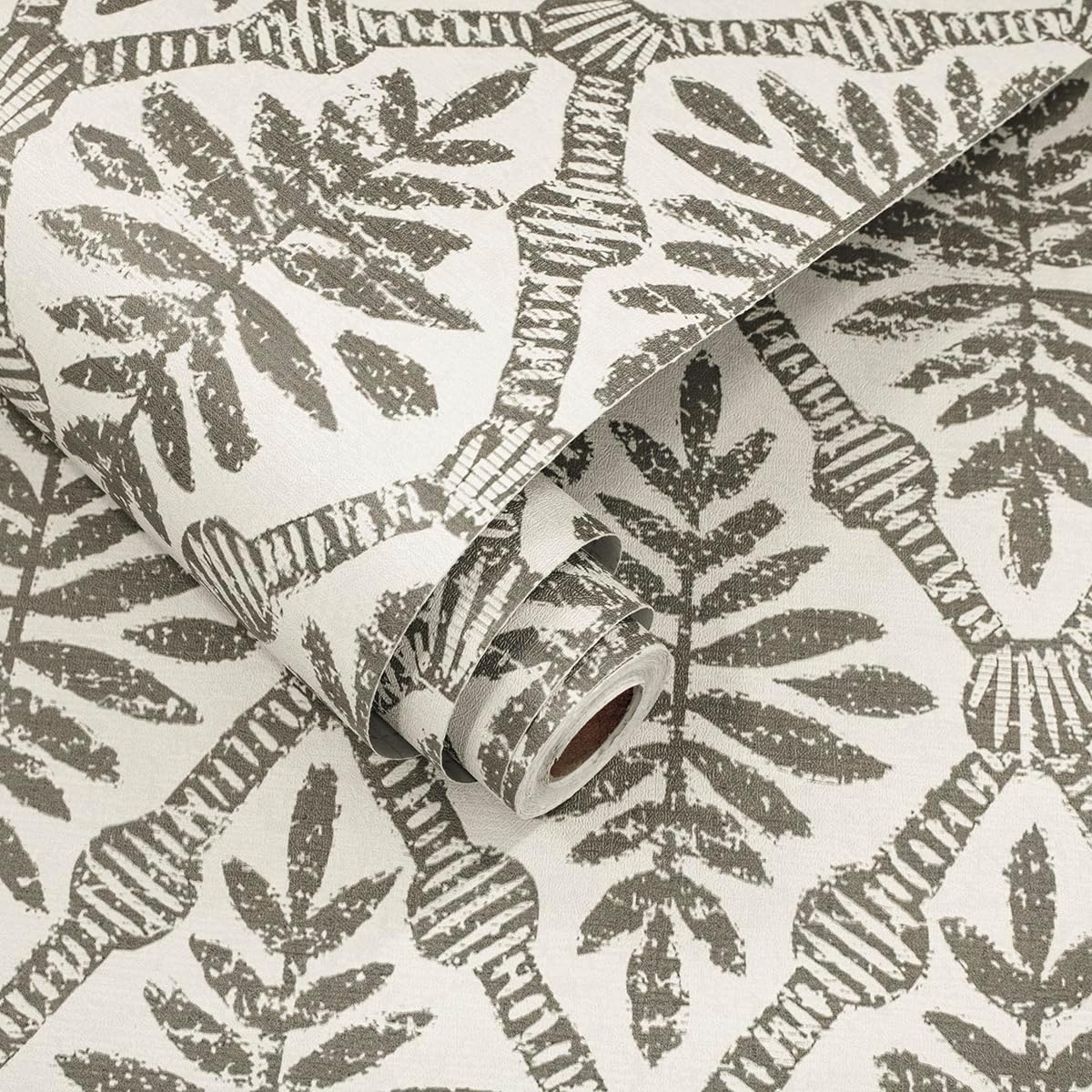 Beige Peel and Stick Wallpaper Boho Contact Paper 16.9inch x 118.1inch Vintage Wallpaper Peel and Stick Self Adhesive Wall Paper Removable Waterproof for Bedroom Cabinet Decorative Vinyl