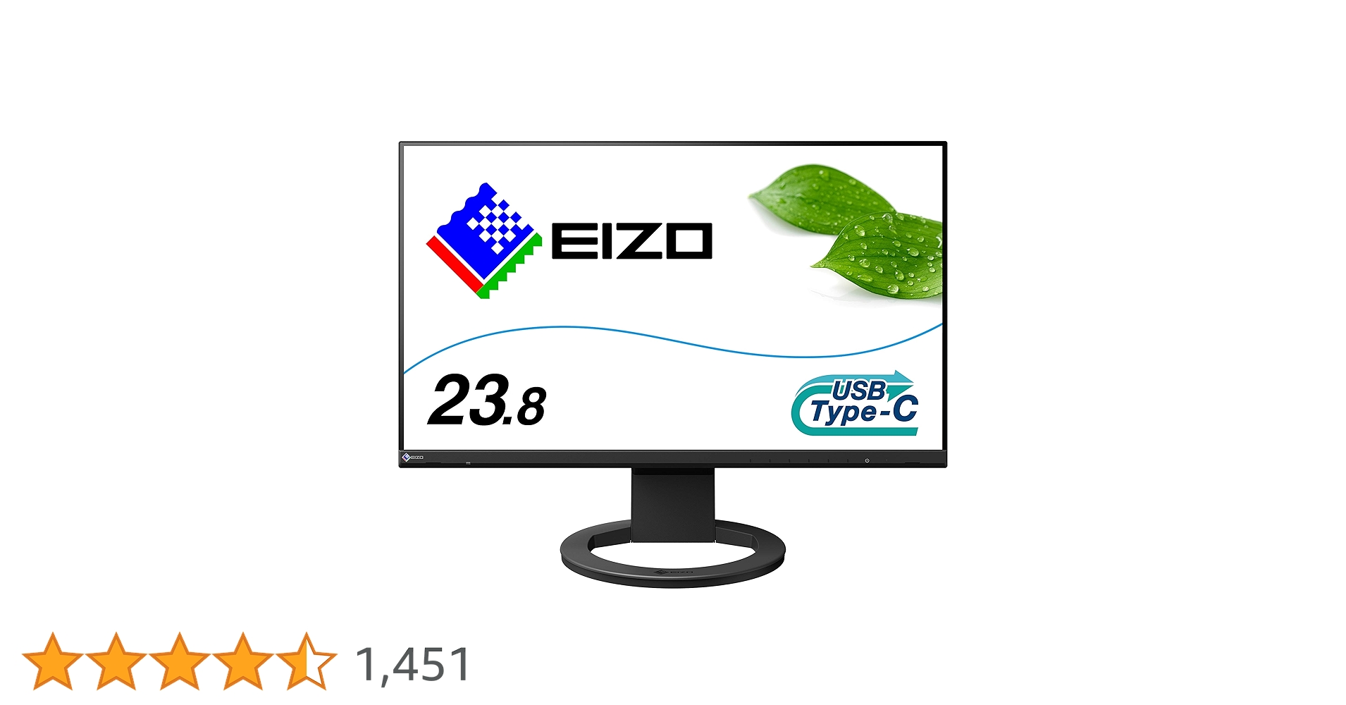 EIZO FlexScan EV2480-BK 23.8型　液晶モニター中古美品 b08r9gyrqg.jpg
