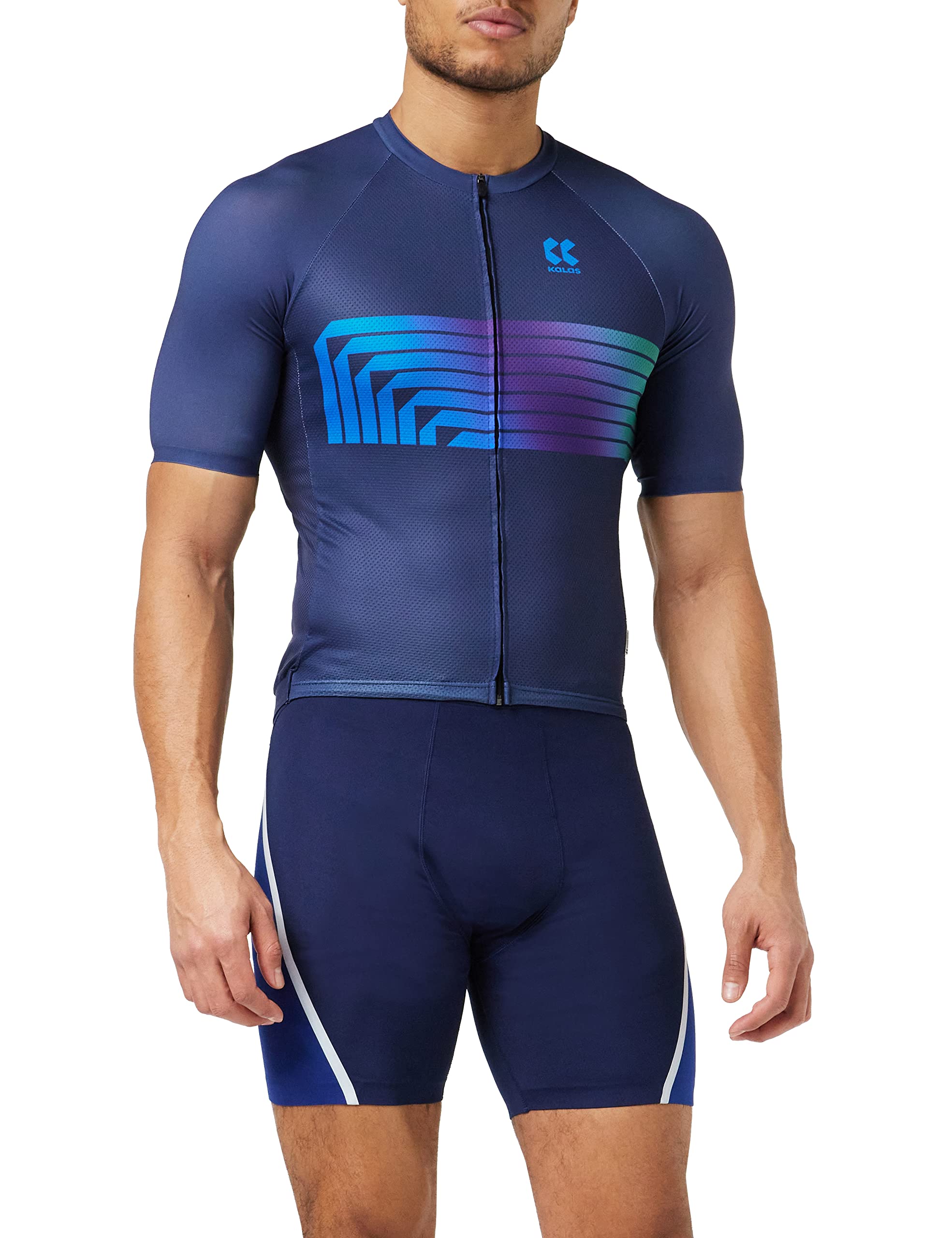 Kalas Motion Z2 Men's Short Sleeve Jersey, Blue, Medium