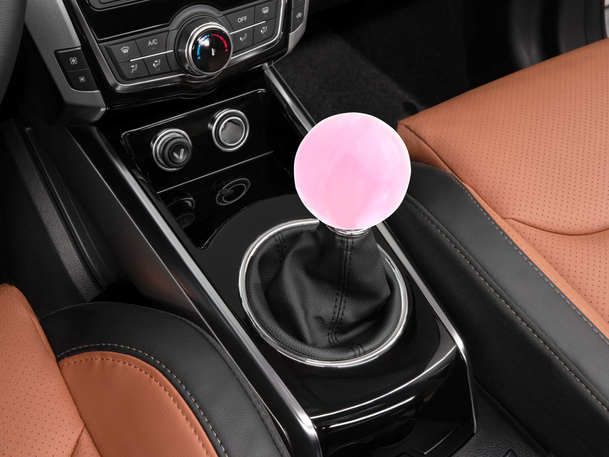 Amazon.co.jp: Abfer シフトハンドル 樹脂 ボール形状 車変速用 ギア