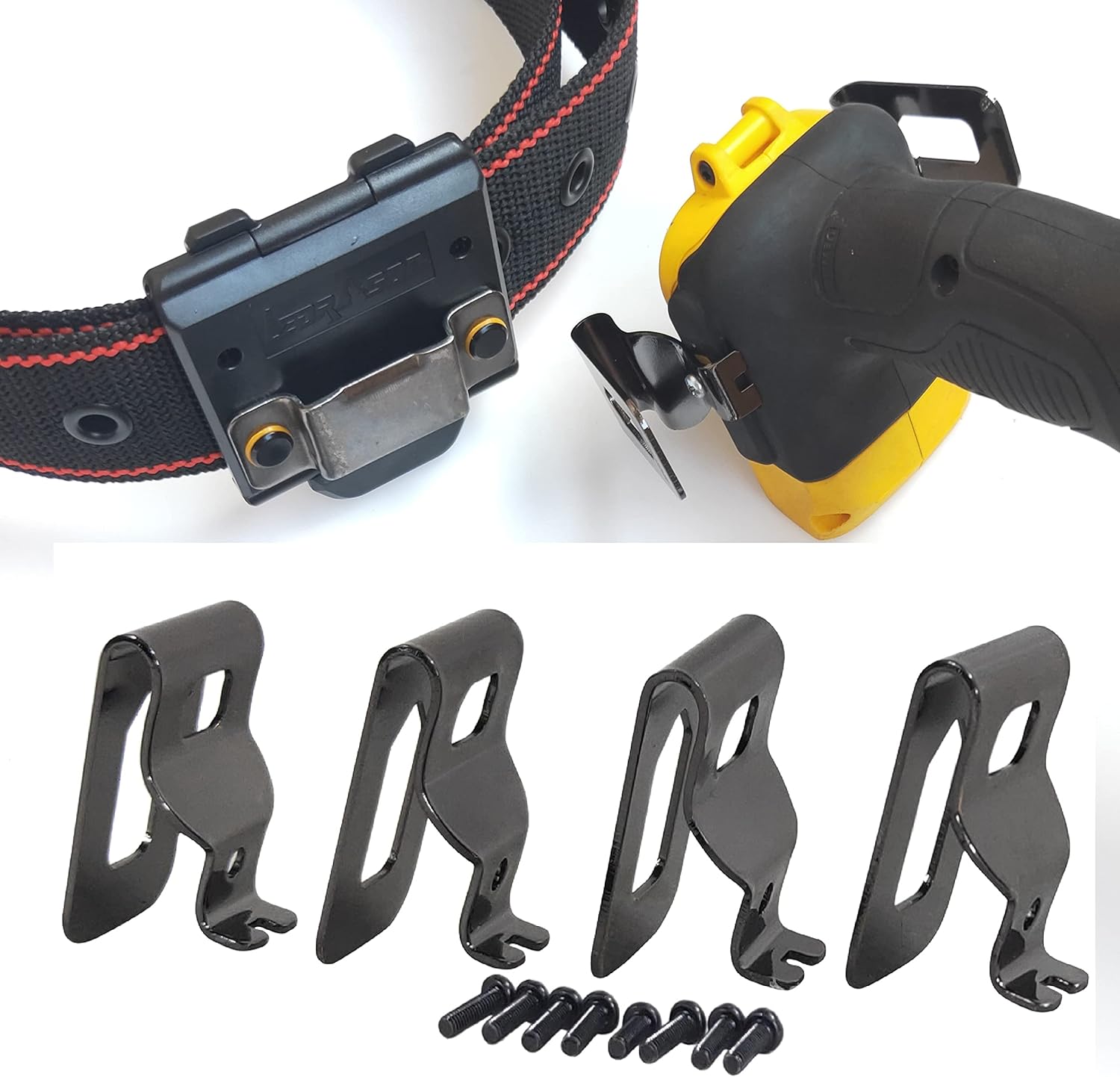 Drill Hook, Drill Belt Clip, Bundle with Drill Holder