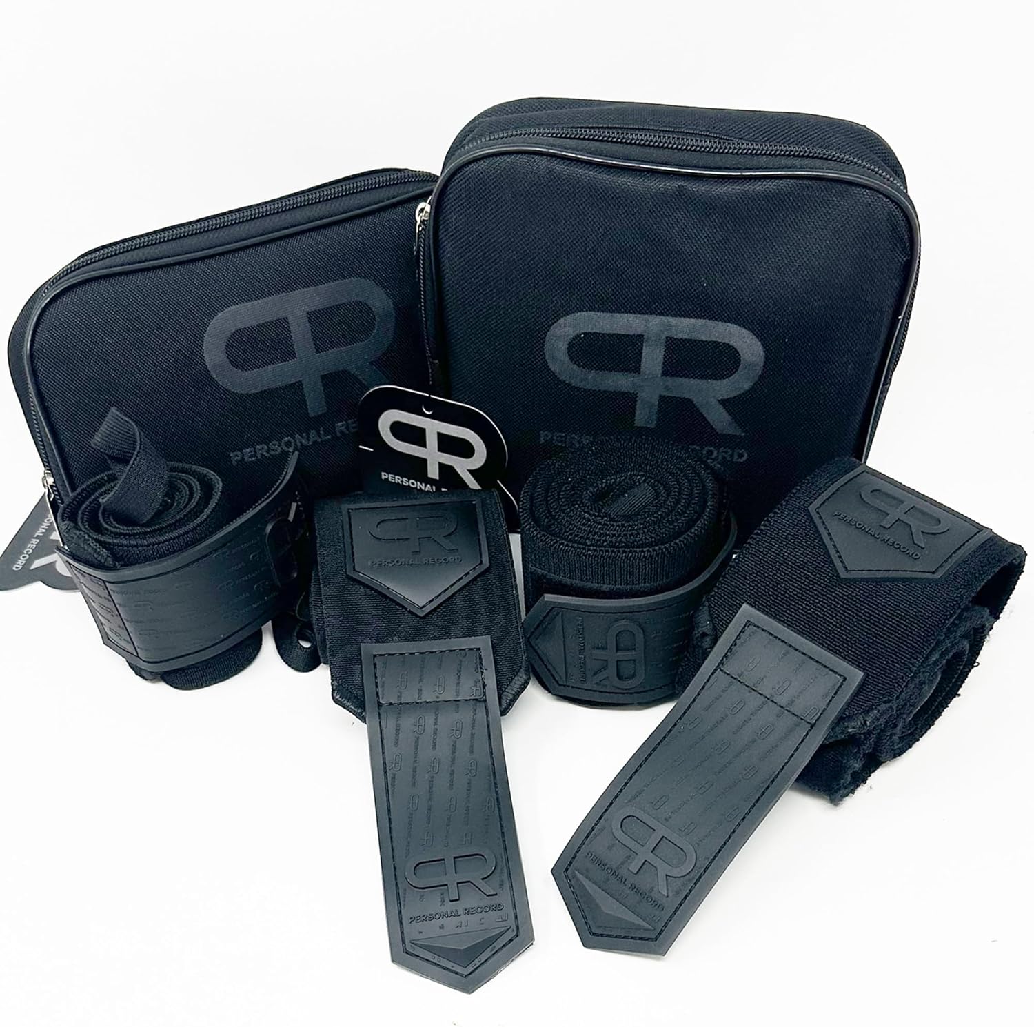 Premium Wrist Wraps and Eblow Wraps Bundle Larry Wheels Weightlifting and Powerlifting