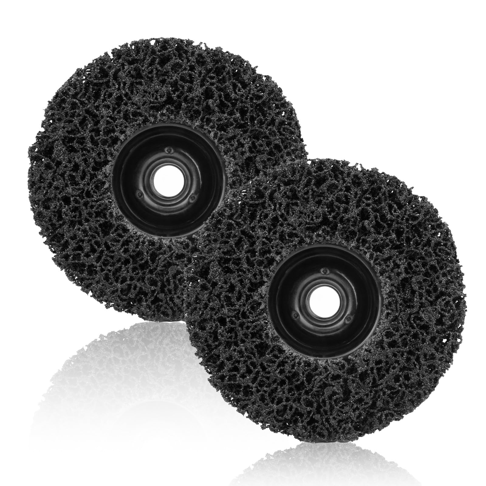 2 Pack Paint Sander 4-1/2" Replacement Discs 0513041, Rotary Palm Sander Replacement Discs, Spun Fiber Discs for Wagner Spraytech