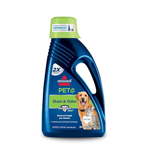 BISSELL 2X Pet Stain & Odor Machine Formula (60 oz, 99K52)