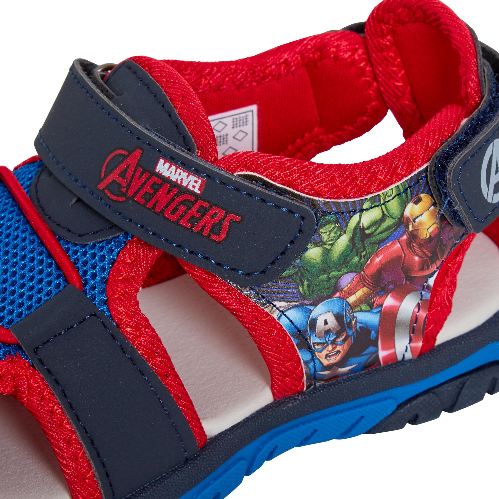 Sandales Avengers pour Enfants, Sandales de Sport à Bout fermé, Chaussures de Marche Ouvertes