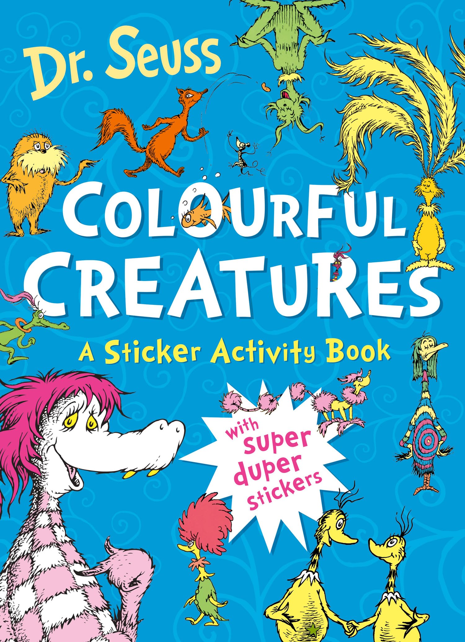 Colourful Creatures Sticker Activity Bk