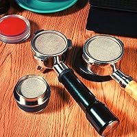 Vista 5 de Pantalla de disco expreso, 2.008 in, 0.067 in de grosor, pantalla de filtro de espresso de 150 μm para cesta portafiltro, hecha con malla de acero