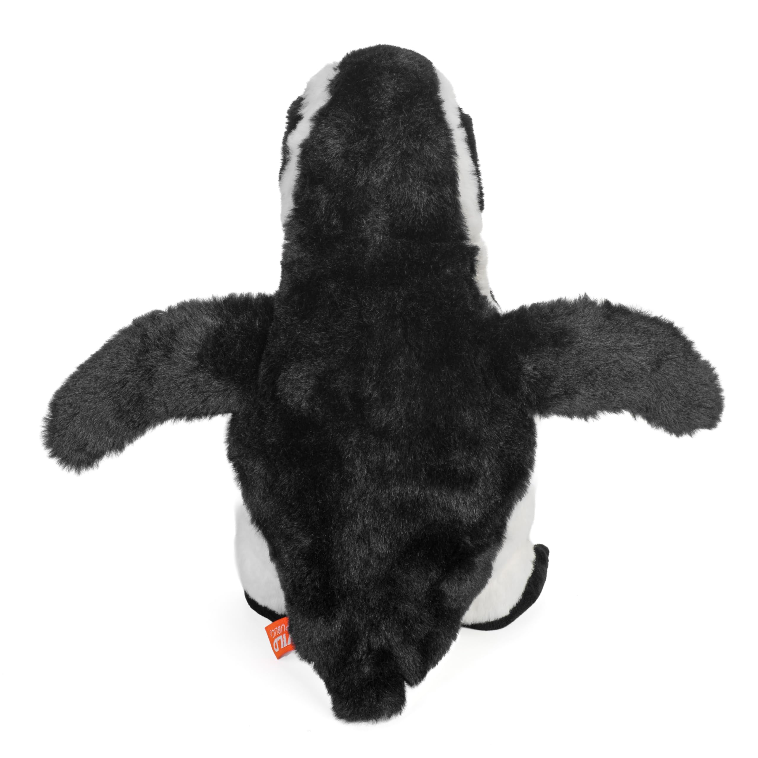 Wild Republic Cuddlekins Pinguino dai piedi neri, Peluche Di Animali, 30 cm, Peluche Per Neonati, Peluche Per Regalo Di Compleanno Imbottitura Realizzata Partendo Da Bottiglie Riciclate