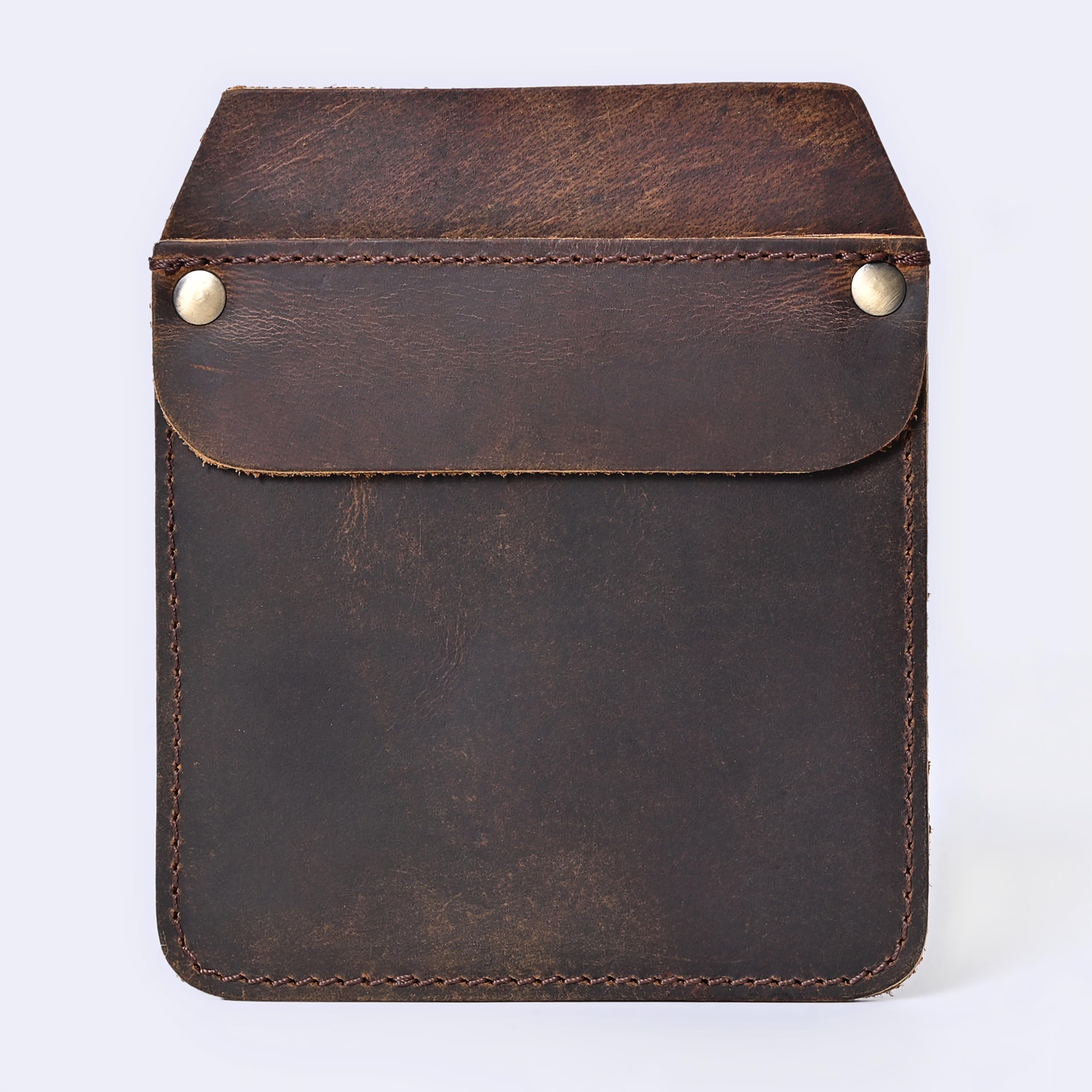 Duża kieszeń ochronna z prawdziwej skóry bawolej, organizer na koszule, płaszcze laboratoryjne, spodnie, wielofunkcyjny, pomieści długopisy, ołówki, narzędzia i notatki do szkoły