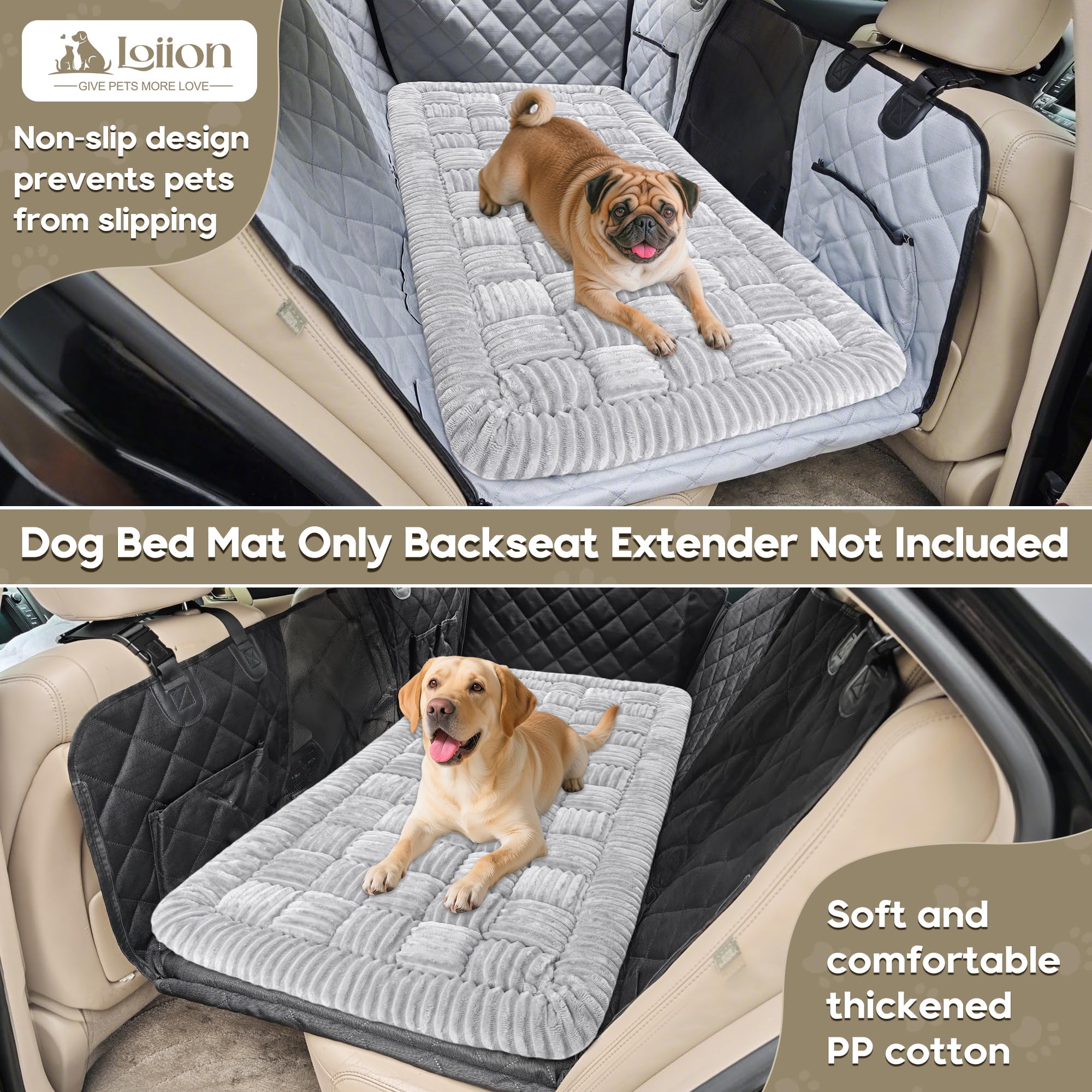 Hondendeken voor de achterbank autodeken voor honden,, waterdicht