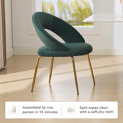 Miniatura 33 de Goujxcy Silla de tocador de piel sintética, silla de escritorio peluda para niñas adolescentes, cómoda silla de tocador de maquillaje, silla de