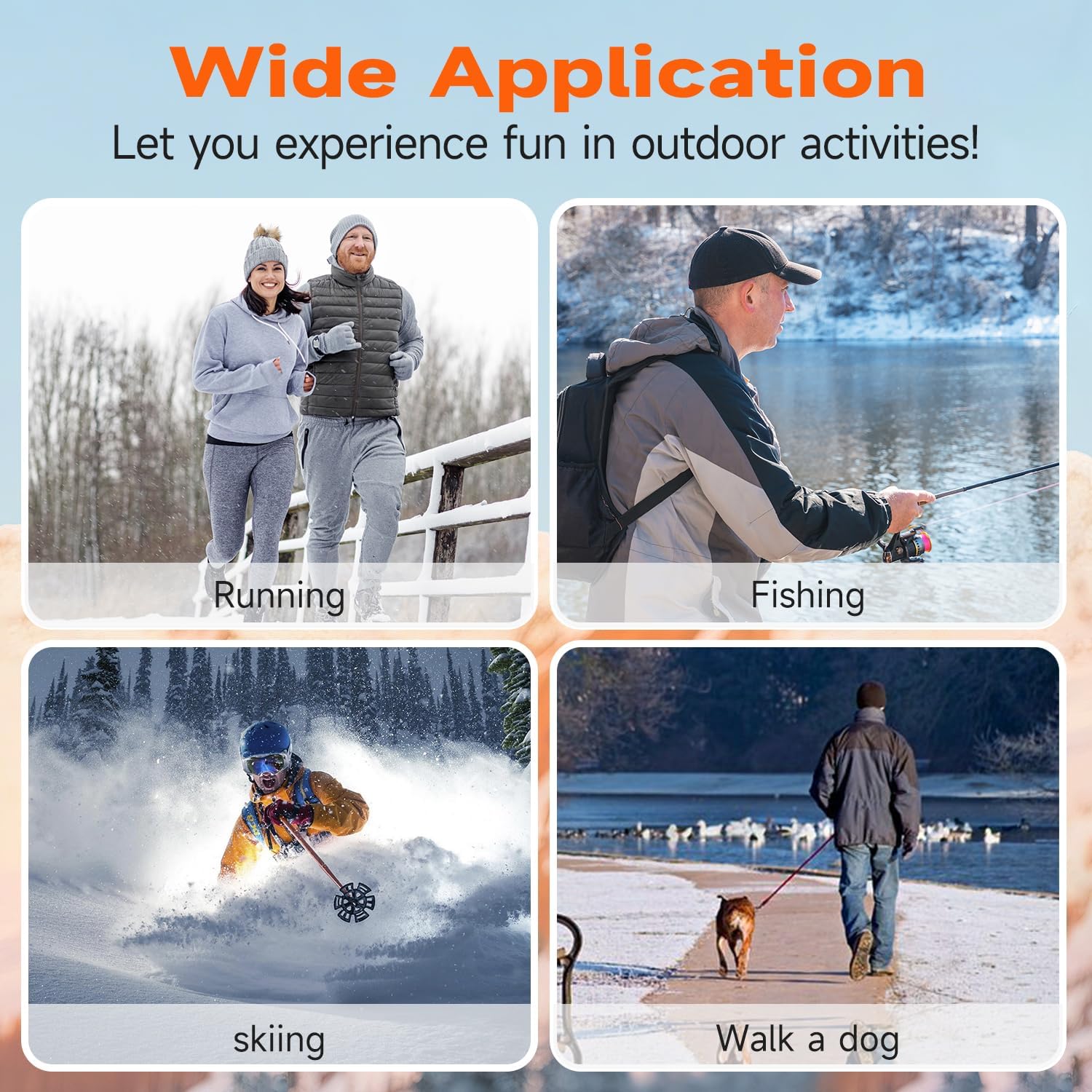 KOVNLO Heated Vest for Men with Battery Pack Included, Soft Fleece Smart Electric Lightweight Heated Jacket - Image 6