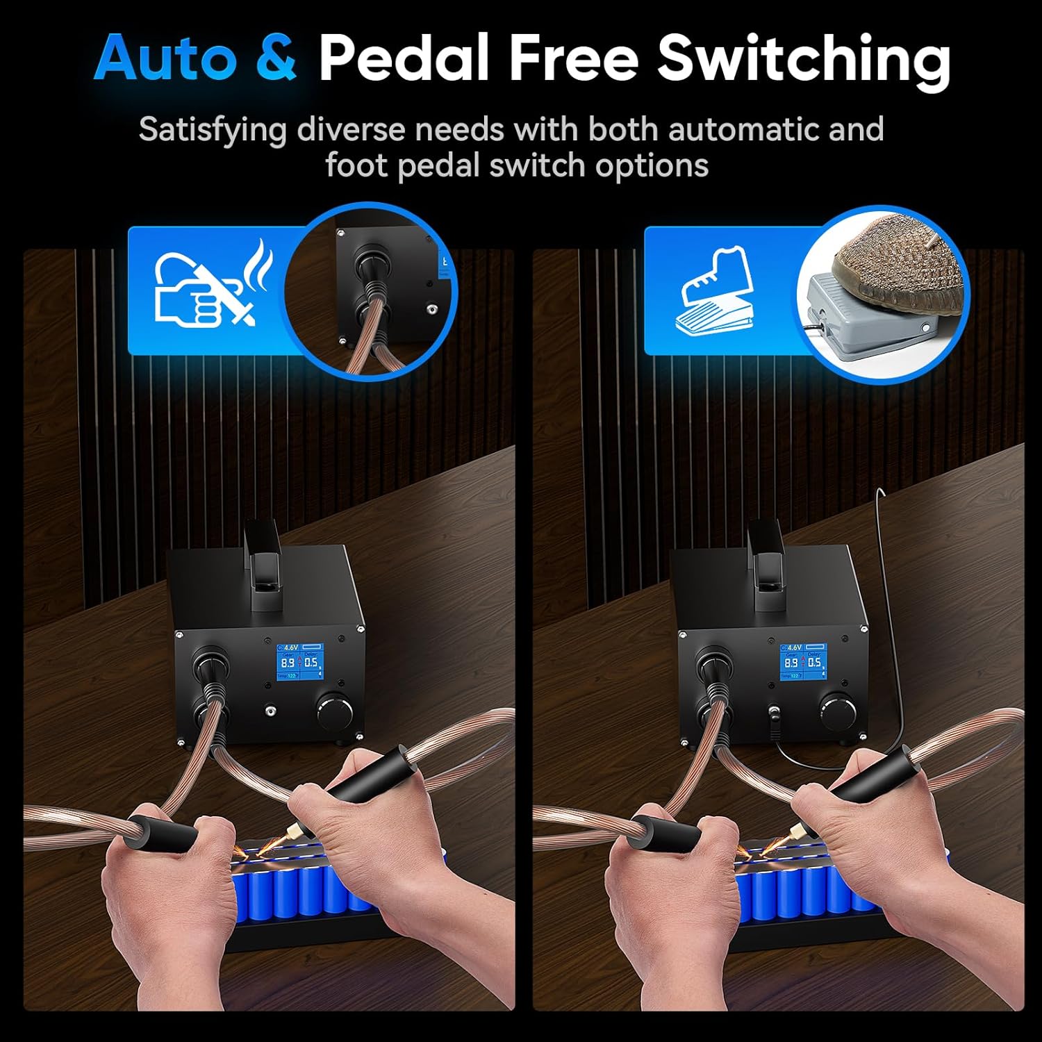 Dual-Mode Spot Welder Operation