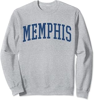 Varsity Grey Memphis Sweatshirt