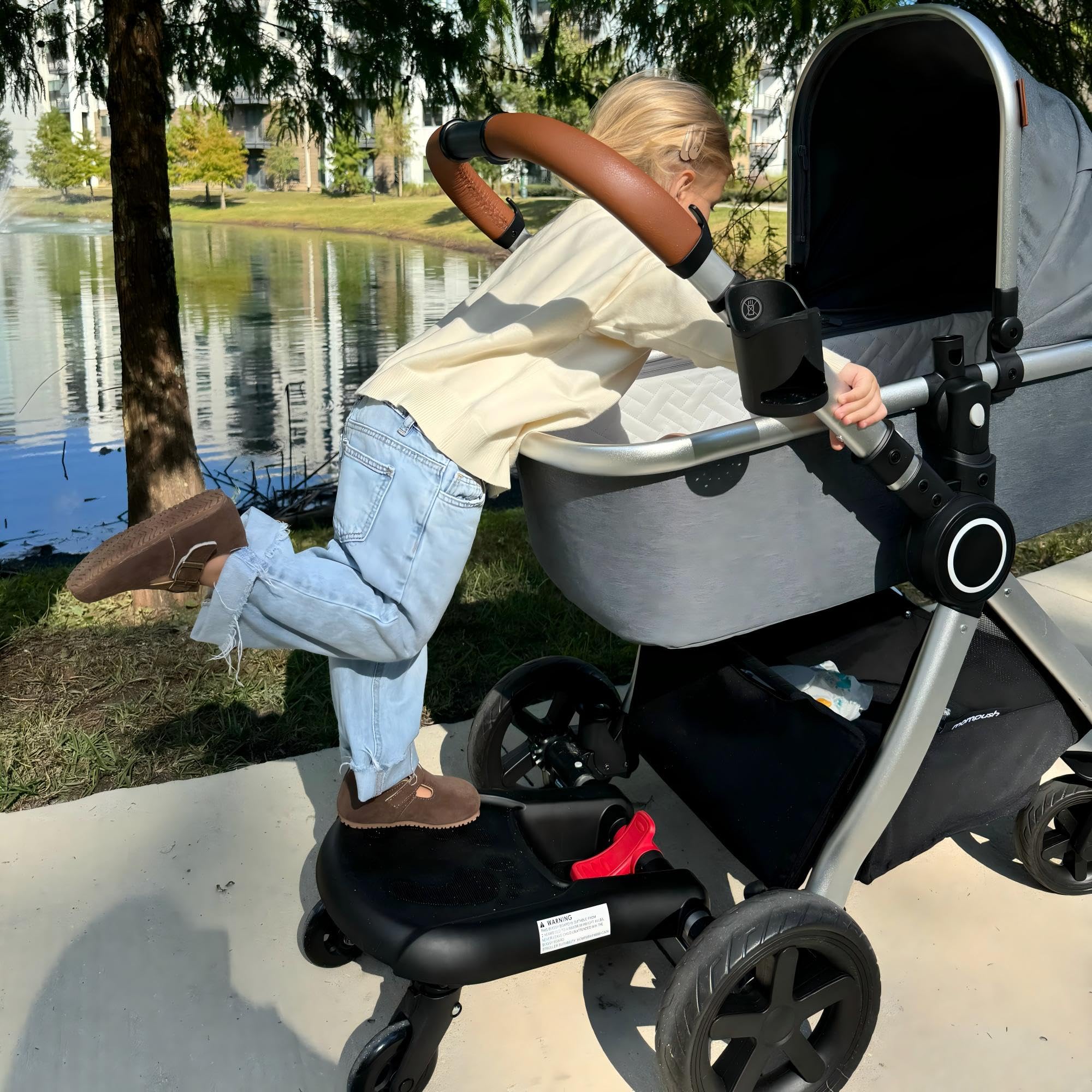 Mompush Rider Board for Ultimate 2 & Ultimate 3 Strollers
