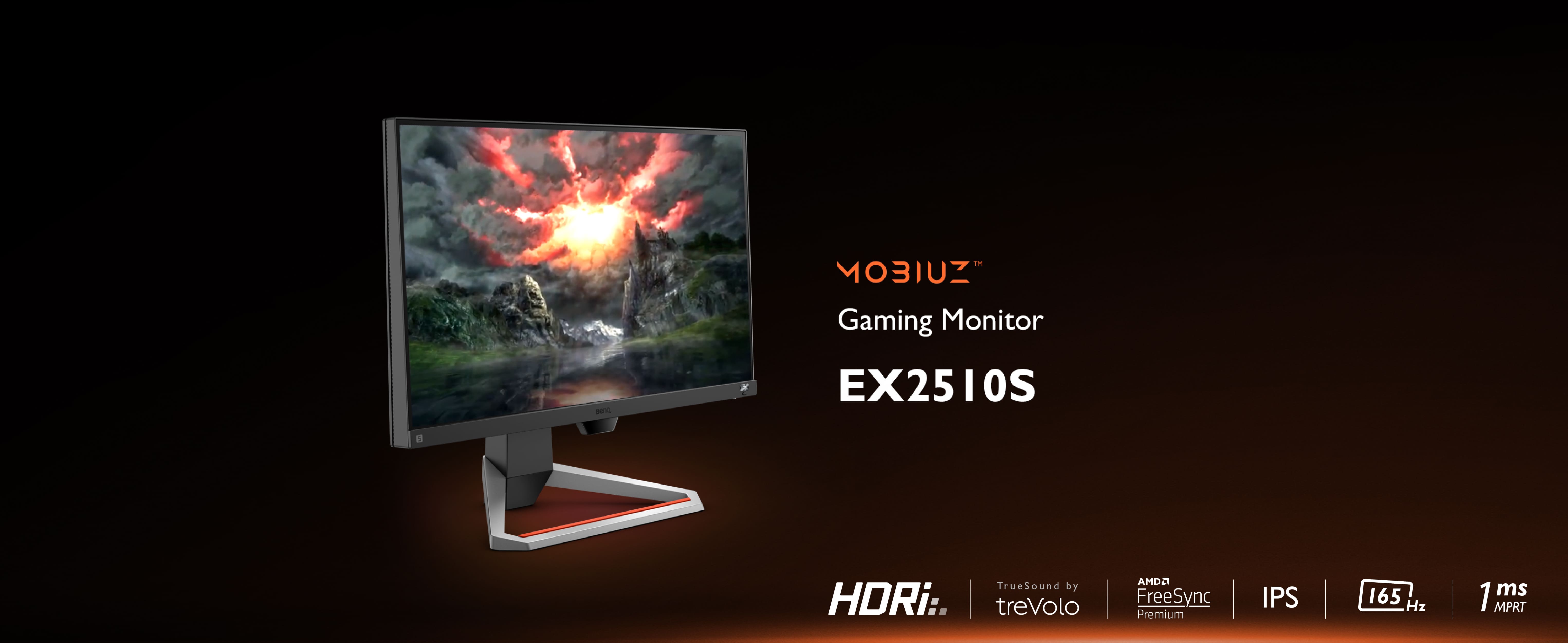 BenQ Mobiuz EX2510S 25 Inch 1080P IPS FHD 165Hz Gaming Computer