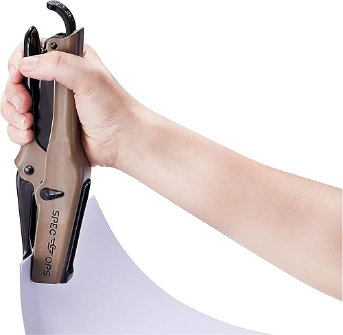 Miniatura 3 de Spec Ops Tools Elite Duty - Engrapadora de alicates de embalaje, corona de 716 pulgadas, grapas de longitud de pierna de 14 a 38 pulgadas, 3% donado