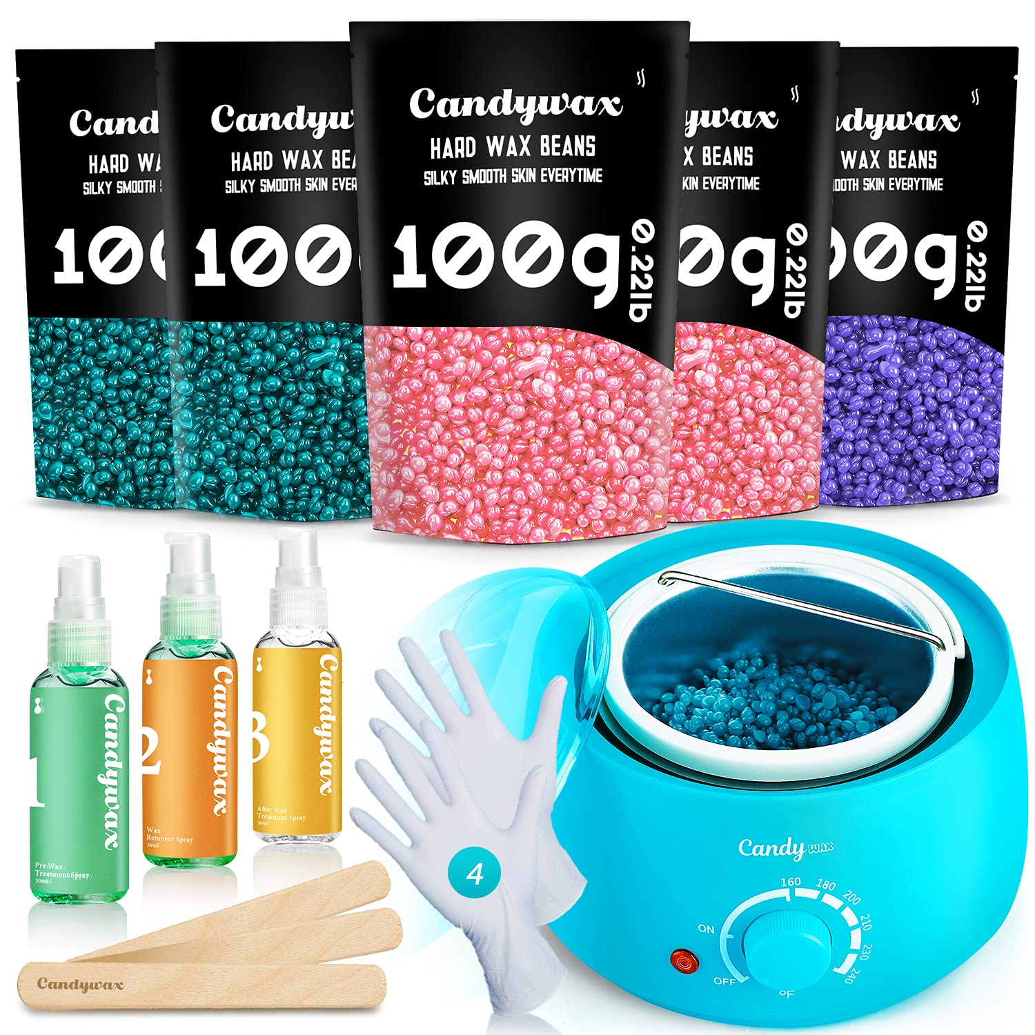 Kit de Encerado para el Hogar con Frijoles de Cera Honduras Ubuy