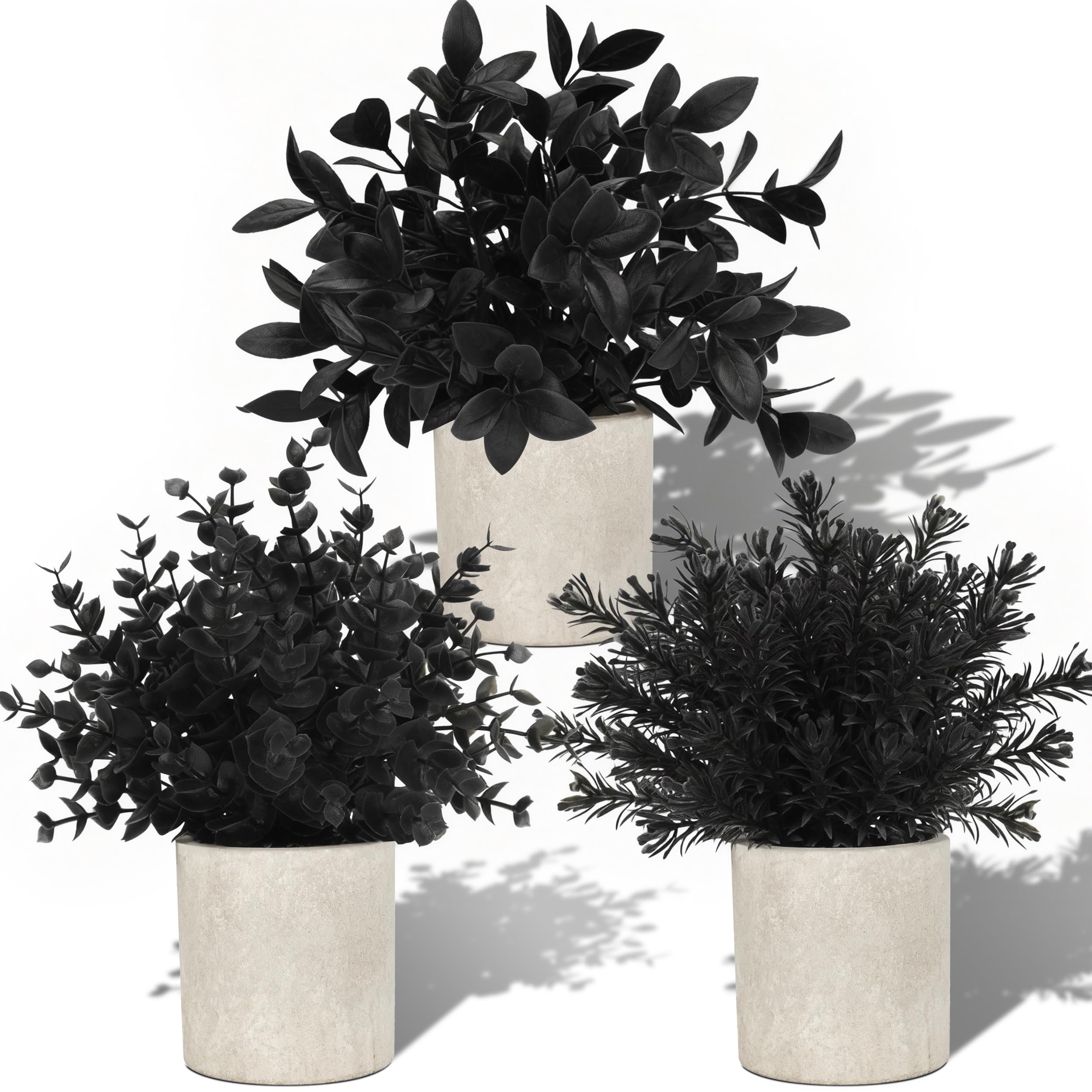 Der Rose 3 Pack Fake Eucalyptus