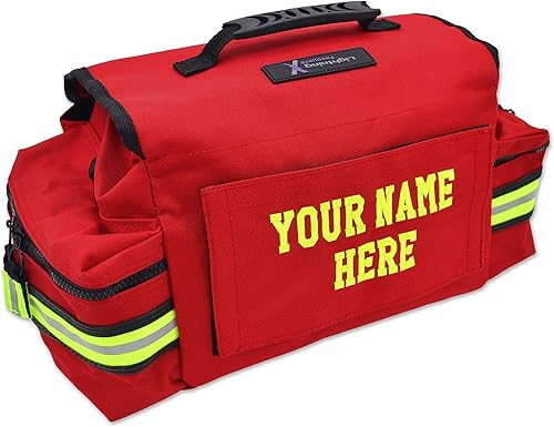 Miniatura 9 de Lightning X - Bolsa de trauma EMT personalizable con parche bordado con nombre  rosa