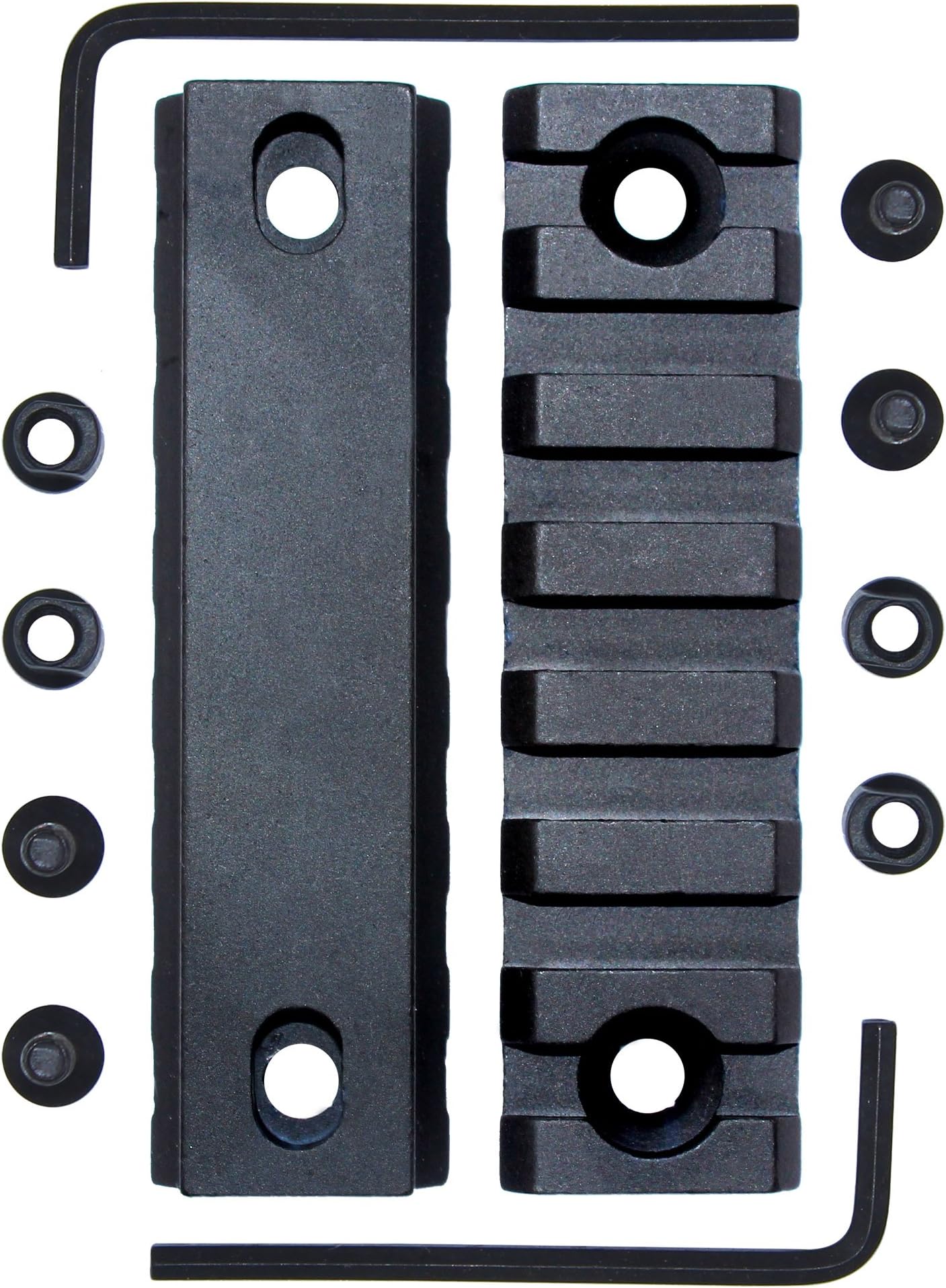 KRSUMOD Keymod Picatinny Rail Section 3 Inches Hand Guard Mount (7-Slot)