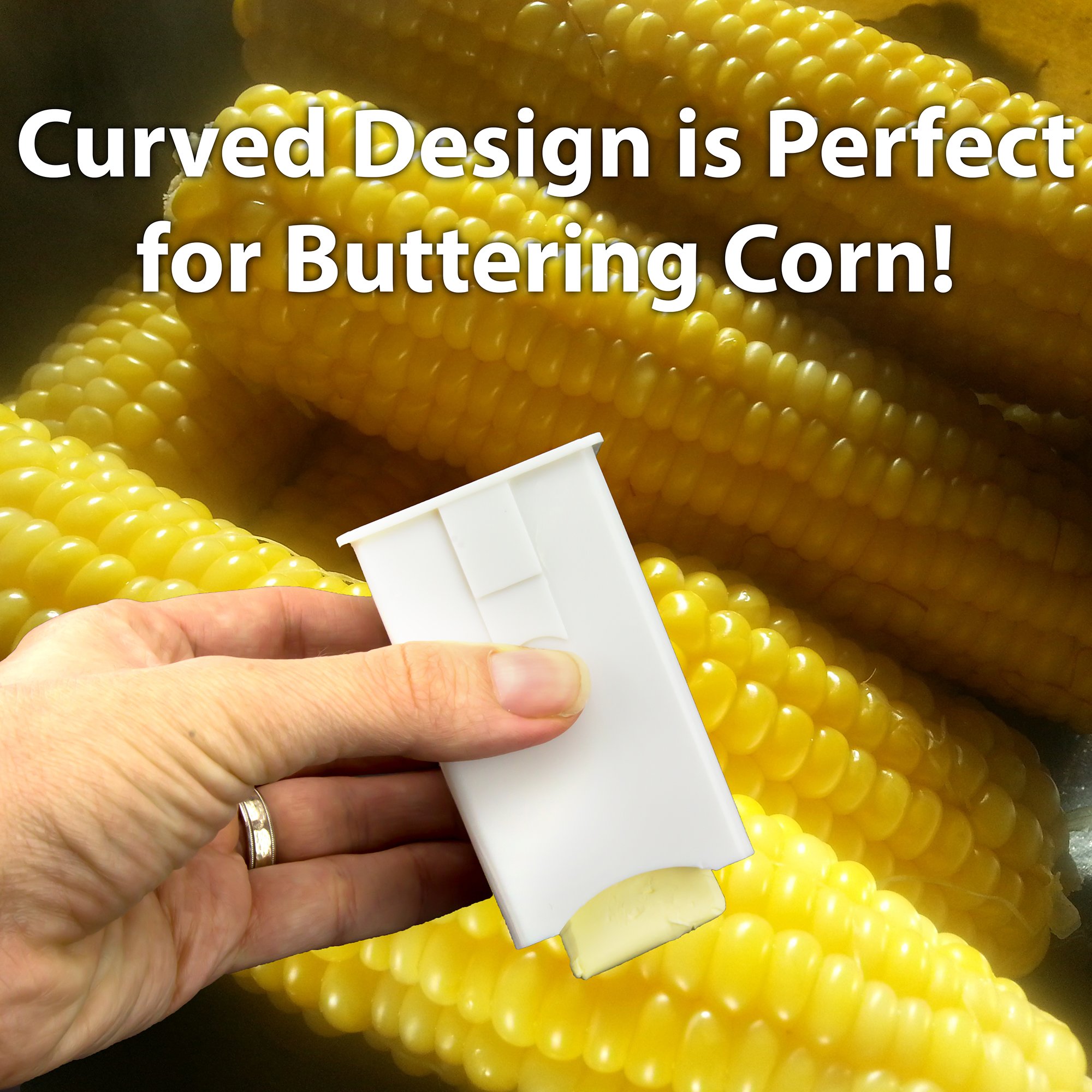 MessFree Butter Spreader 2 Pack by Avant Grub. Dishwasher Safe Corn