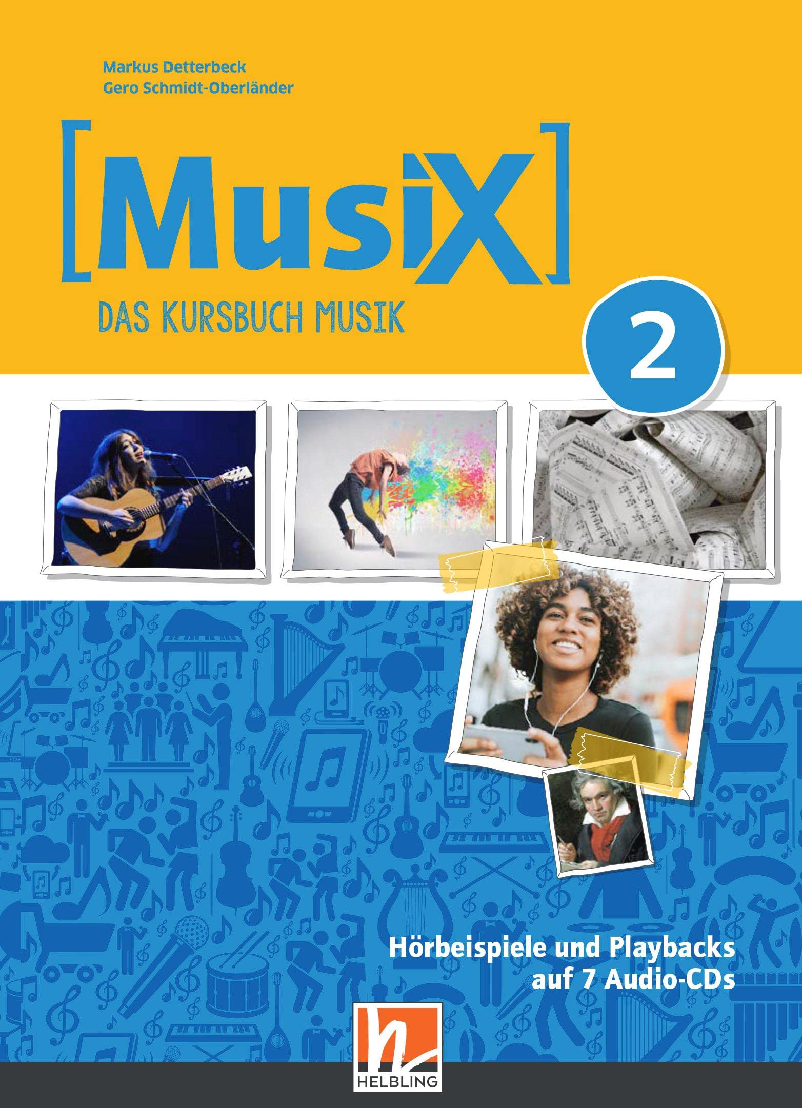 MusiX 2 (Ausgabe ab 2019) Audio-Aufnahmen: Das Kursbuch Musik 2 (MusiX. Neuausgabe 2019: Ausgabe D)