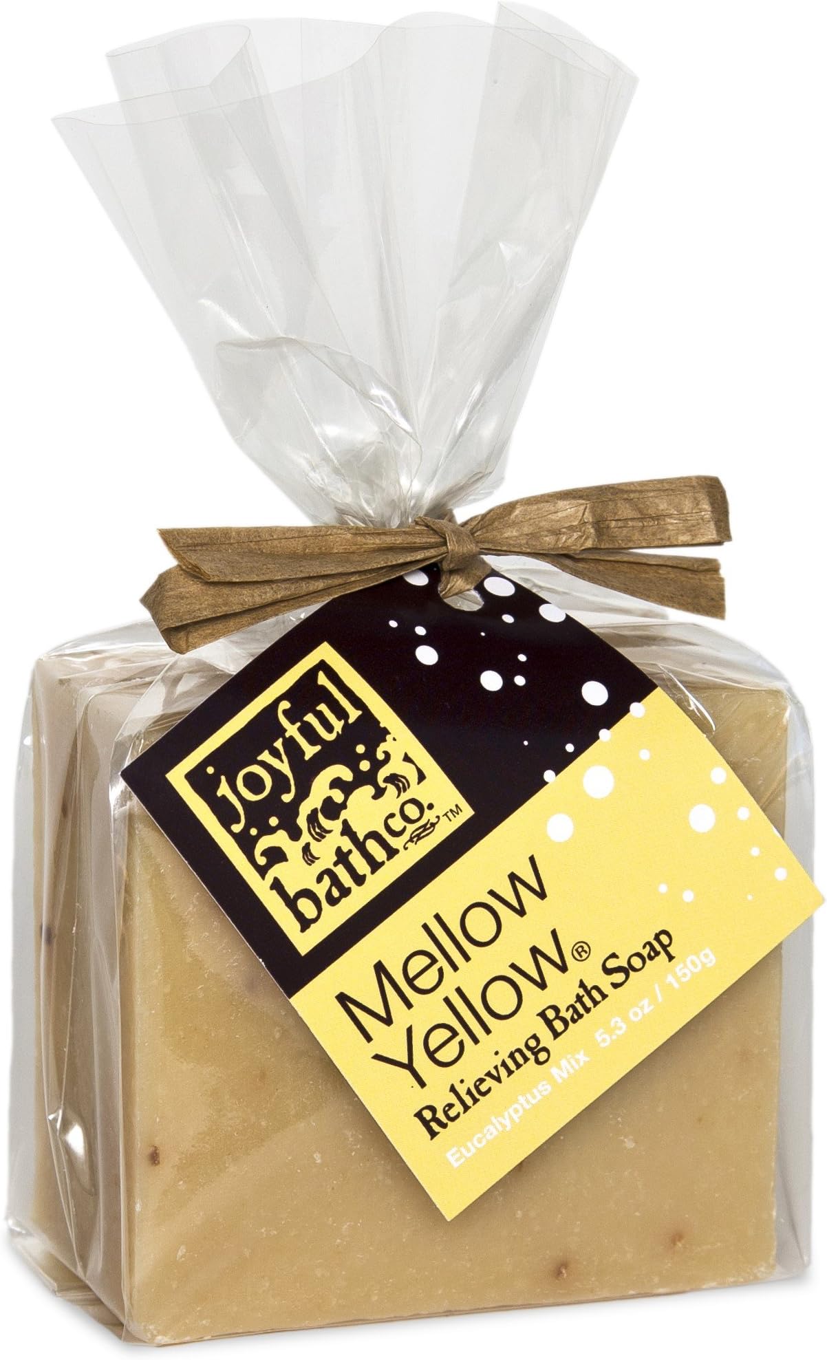 Joyful Bath Mellow Yellow Relieving Bath Soap, Eucalyptus, 5.3 oz