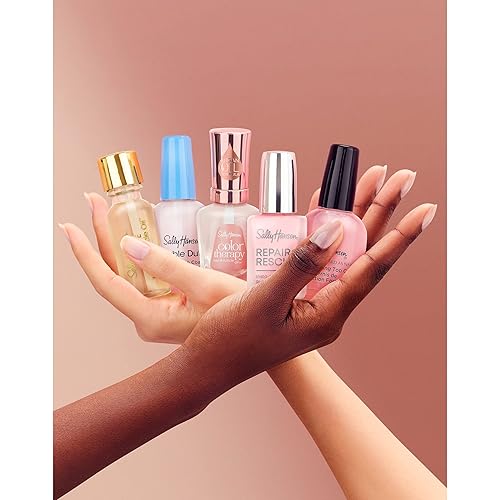 Vista 6 de Sally Hansen Insta-Dri®, Dries Instantly Top Coat, Quick Dry, Long Lasting, Streak-Free Shine, Clear Nail Polish Stregthener avanzado duro como uñas