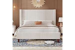 Royal and Opulent Corduroy Bed Frame: Timeless Comfort, Unparalleled Grandeur