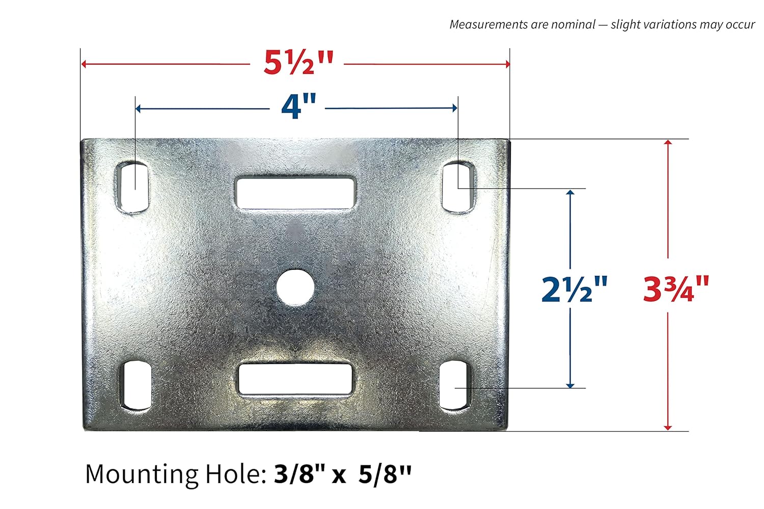 Shepherd Hardware 8734 Heavy Duty Flat Free Spring Gate Caster with Universal Mount, 8-Inch Wheel, 220-lb Load Capacity, Black