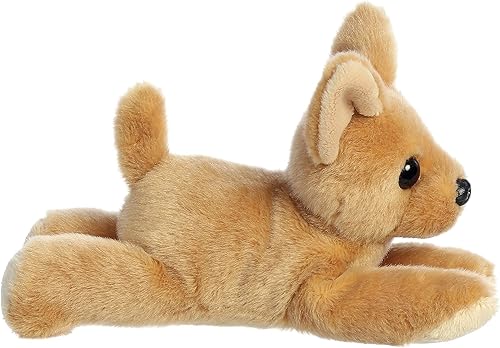 Miniatura 3 de Aurora - Adorable Mini Flopsie Chia Chihuahua - Animal de peluche, facilidad para jugar, compañero eterno - Marrón, 8pulgadas