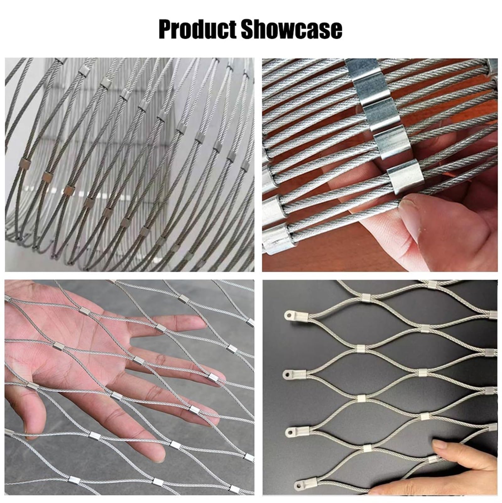 304 Mesh Fence Rete Rete Rete di Protezione Gatto Rete di Protezione per Balconi Reced e ry Net Fence Animal Ber4cm Size