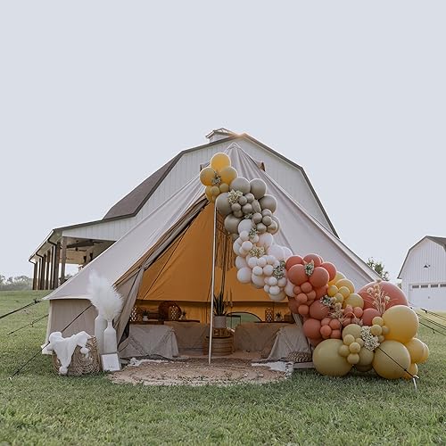 Miniatura 2 de WHITEDUCK Regatta - Tienda de campaña de lona con gato de estufa, impermeable, 4 estaciones de lujo para acampar al aire libre y yurta de glamping