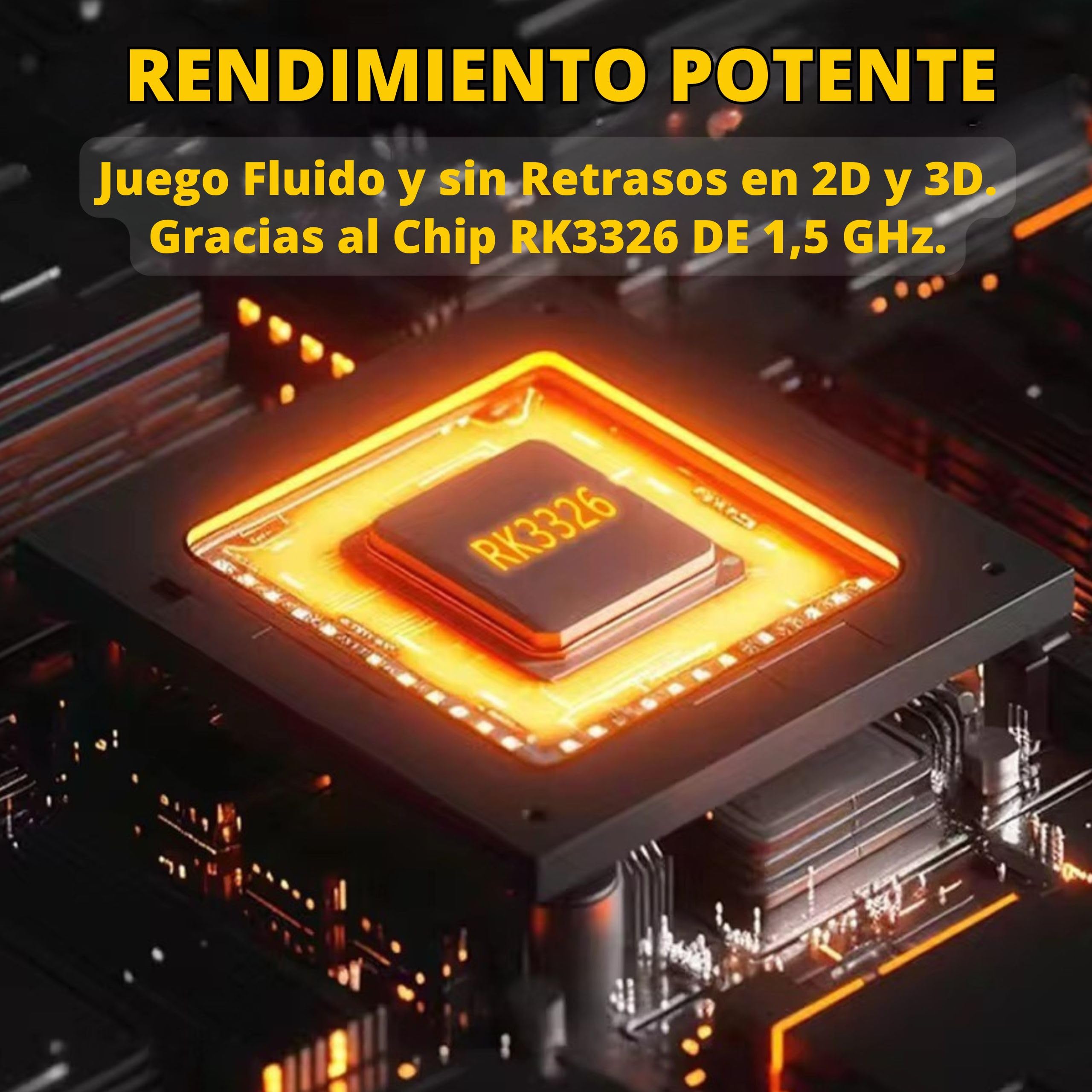 Genzo Consola Portatil Retro R36 Pro 2026 con más de 22.000 Juegos y 128 GB - 30 Emuladores -Pantalla HD IPS de 3.5' - Bateria 4000mah - Funda Regalo