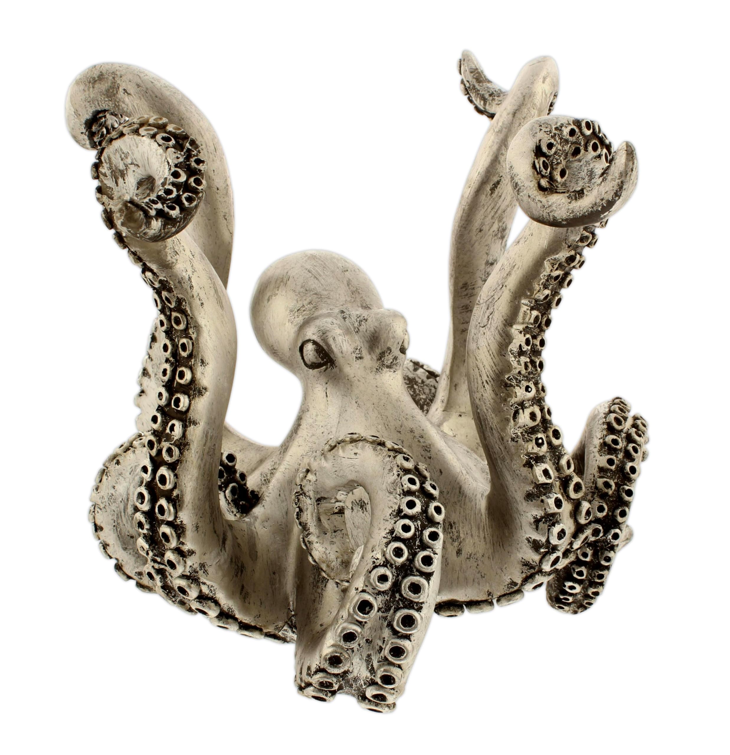 The Bridge Collection Octopus Mug Holder - Octopus Kitchen Items - Mug Holder for Beach, Nautical, or Coastal Decor