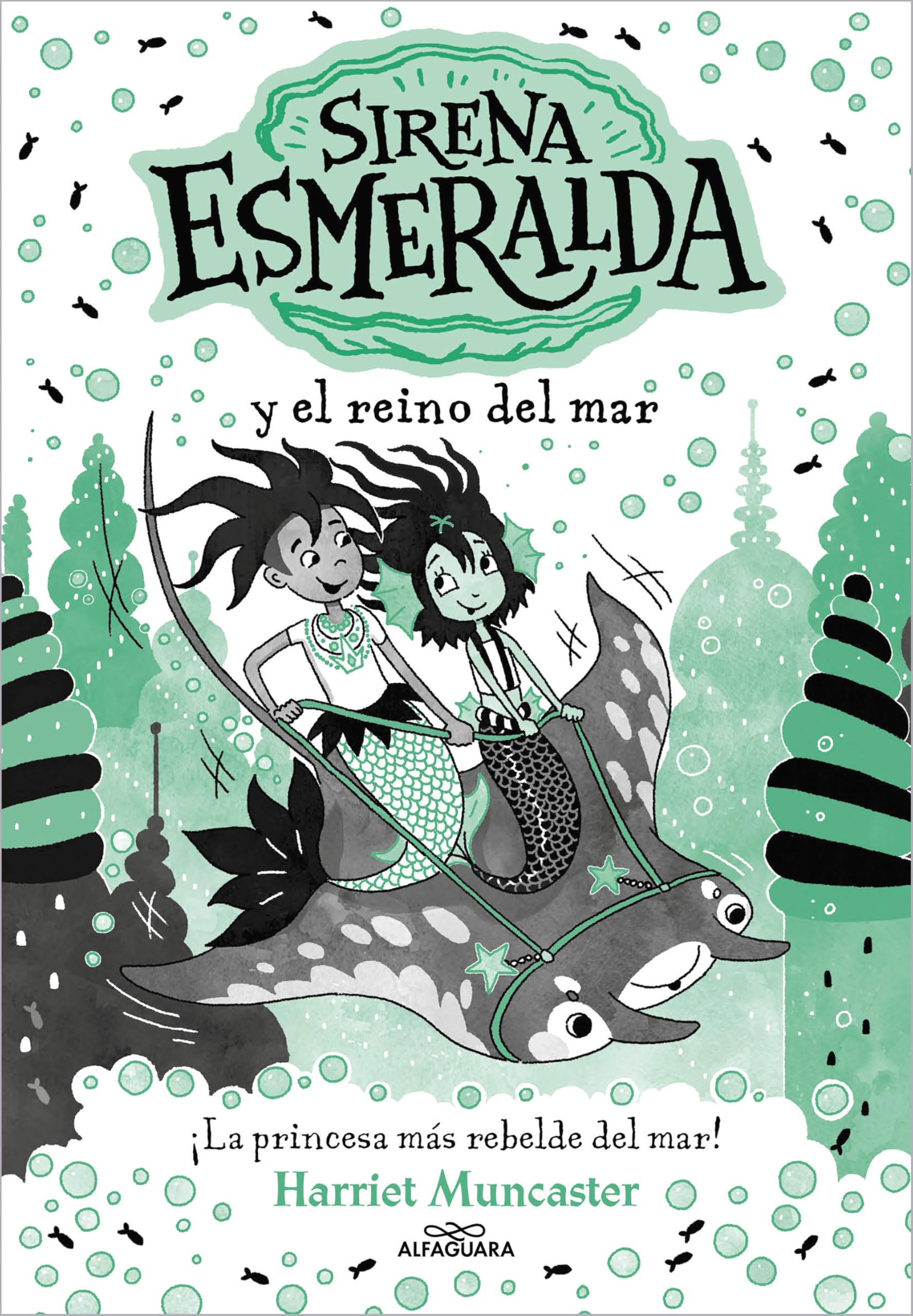 La sirena Esmeralda 4 - Sirena Esmeralda y el reino del mar: ¡Un libro mágico del universo de Isadora Moon con purpurina en la cubierta!