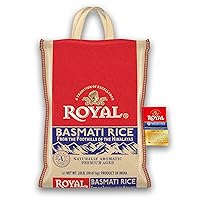 Vista 12 de Royal - Arroz Basmati Blanco de Grano Largo Auténtico Envejecido Naturalmente - 15 lbs