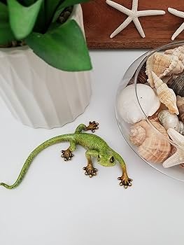 置物 KARE Deco Figurine Lizard Silver Deluxe 廃番】Deco Figurine Lizard Silver Deluxe - オブジェ・置物の