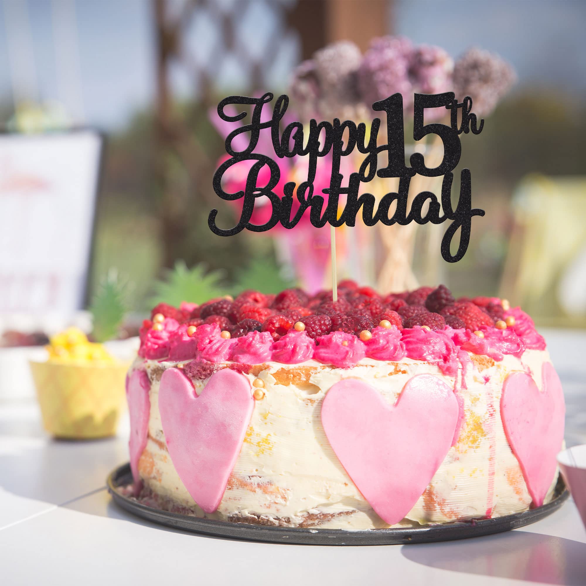 Videospiel-Kuchenaufsatz "Happy 15th Birthday" – Mit Controller-Design, Für Gamer-Partys