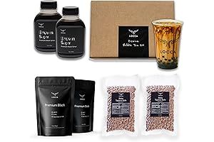 Authentic Brown Sugar Boba Tea Kit for Effortless Bubble Tea Bliss